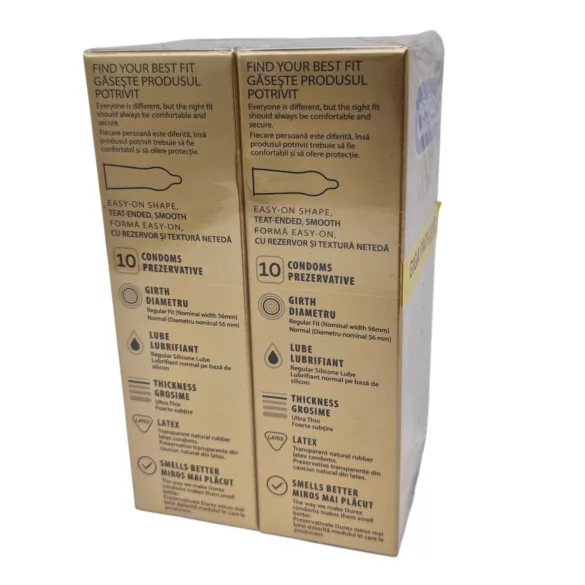 Durex Nude - ultratynde kondomer (2x10 stk.)