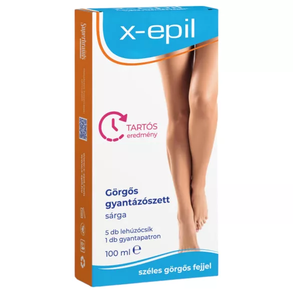 X-Epil - rullende voks sæt - gul