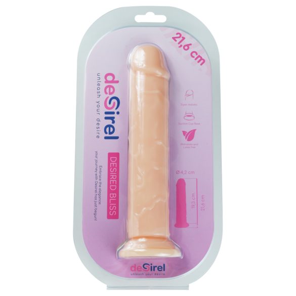 Desirel Ønsket Bliss - sugekop dildo (natur)