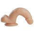 Desirel Titan - naturtro dildo med testikler (naturlig)