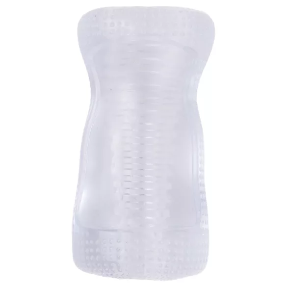 Desirel Vertigo - masturbator med ribbet indre (gennemsigtig)