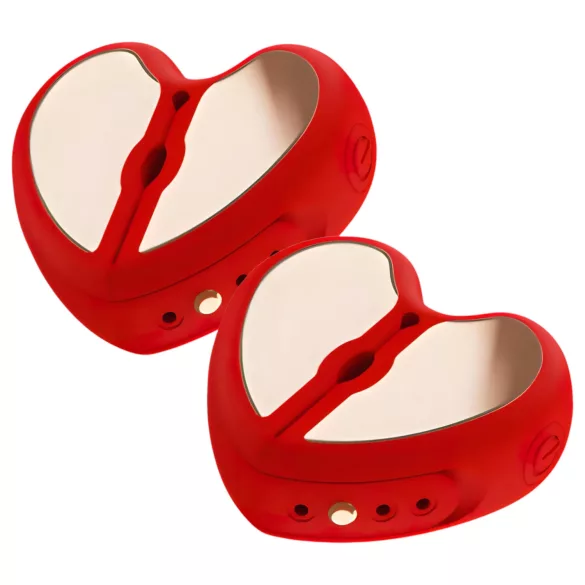 Mrow - vibratoriske brystvorteclips - app-styret - sæt med 2