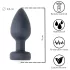 Desirel Easy Obsidian - analvibrator med fjernbetjening genopladelig sort