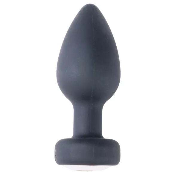 Desirel Easy Obsidian - analvibrator med fjernbetjening genopladelig sort