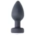 Desirel Easy Obsidian - analvibrator med fjernbetjening genopladelig sort
