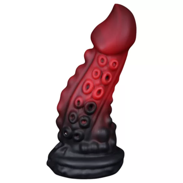 OgazR - blæksprutte dildo - 19cm - rød