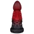 OgazR - blæksprutte dildo - 19cm - rød