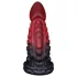 OgazR - blæksprutte dildo - 19cm - rød