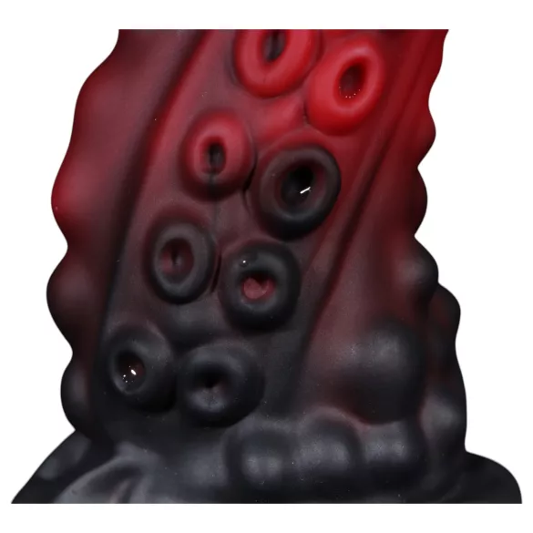 OgazR - blæksprutte dildo - 19cm - rød
