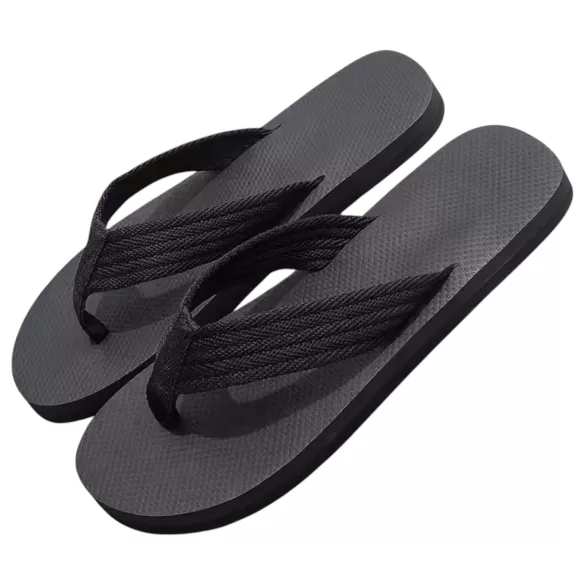 Flip-flop sandaler - penis-mønster - sort - 40/41