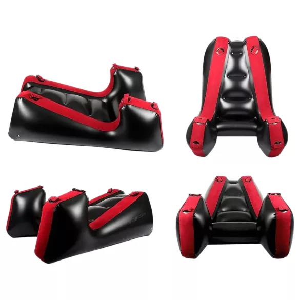 Magic Pillow - oppustelig sexsofa - rød