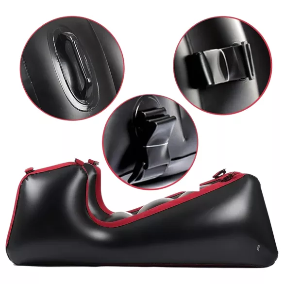 Magic Pillow - oppustelig sexsofa - rød