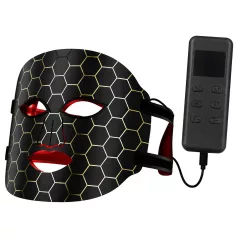 Foton hudforyngende LED-ansigtsmaske (4 lysterapi-tilstande)