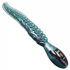 Monster Fuck - blæksprutte vibrator - fleksibel - grøn