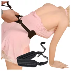 Lonely - BDSM sexsele - positioneringsstrop - sort
