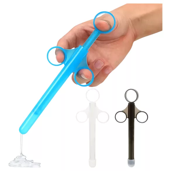 Glidecreme - doseringssprøjte - blå