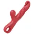 Monster Fuck - klitorisarm vibrator med blækspruttearme - rød