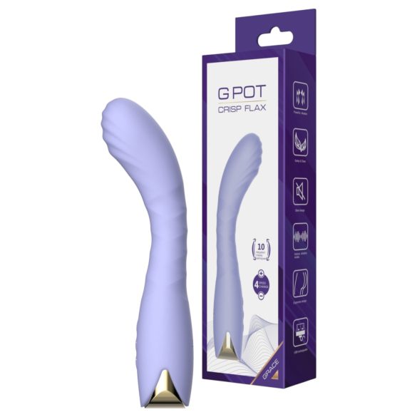 Biu-Biu - buet G-punkt vibrator (lilla)