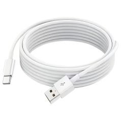 USB Type-C opladningskabel (hvid)