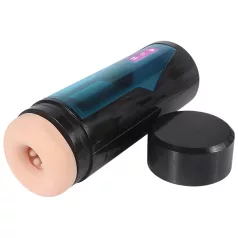 Lonely - masturbator med stødfunktion og lyde - sort