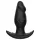 Kangvo - magnetisk oppustelig fantasy-dildo, stor (sort)