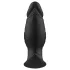 Kangvo - magnetisk oppustelig fantasy-dildo, stor (sort)