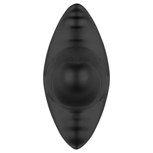 Kangvo - magnetisk oppustelig fantasy-dildo, stor (sort)