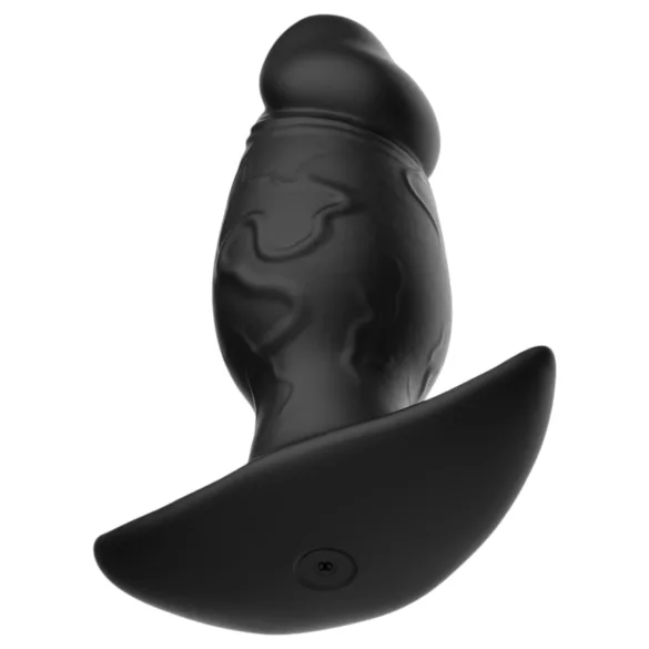 Kangvo - magnetisk oppustelig fantasy-dildo, stor (sort)