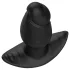 Kangvo - magnetisk oppustelig fantasy-dildo, stor (sort)