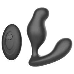 Mroow - prostatavibrator med fjernbetjening (sort)