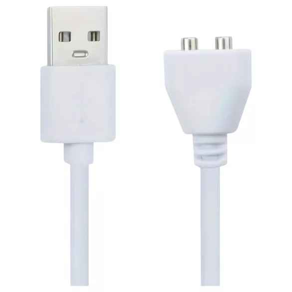 Pleasure Charge Wilson - magnetisk USB-opladerkabel (hvid)