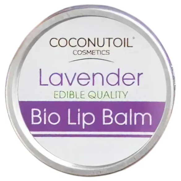 Kokosolie - økologisk læbepomade - lavendel (10 ml)