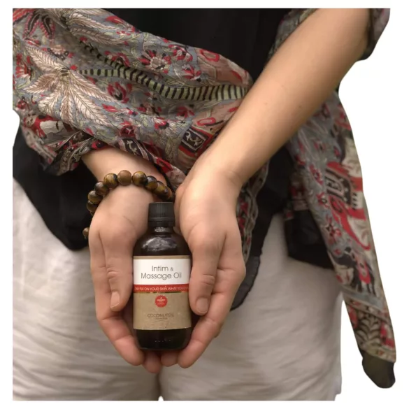 Coconutoil - intim og massagemassageolie - økologisk - 80ml