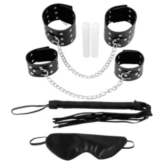 Fetish Fantasy - bondage sæt - sort