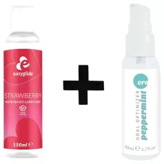 Oralsæt til par - begyndersæt - gel og glidecreme