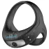 AlvUp - vibrator penisring og kuglering - sort