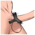 AlvUp - vibrator penisring og kuglering - sort