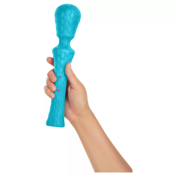 FemmeFunn - wand vibrator - kraftig massage - silikone turkis XL