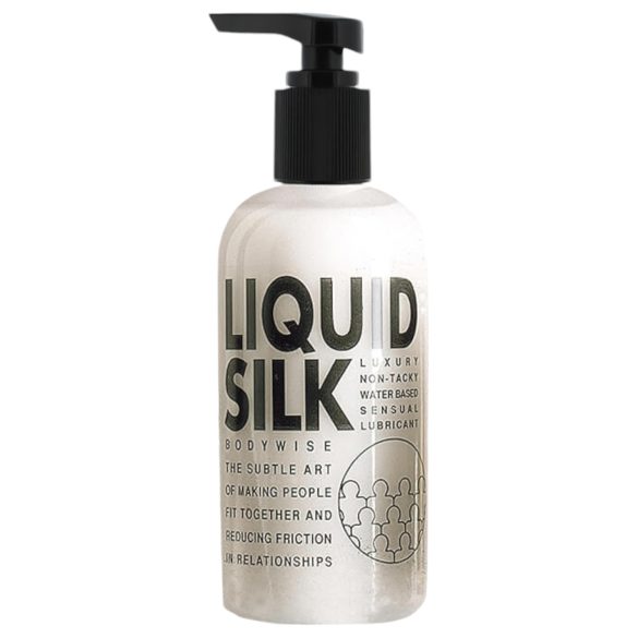 Liquid Silk - Vandbaseret glidecreme med hudrevitalisering (250ml)