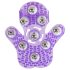 Roller Balls Massager - håndmassageapparat (lilla)