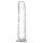 Addiction Crystal - Suget dildo (gennemsigtig) - 18cm