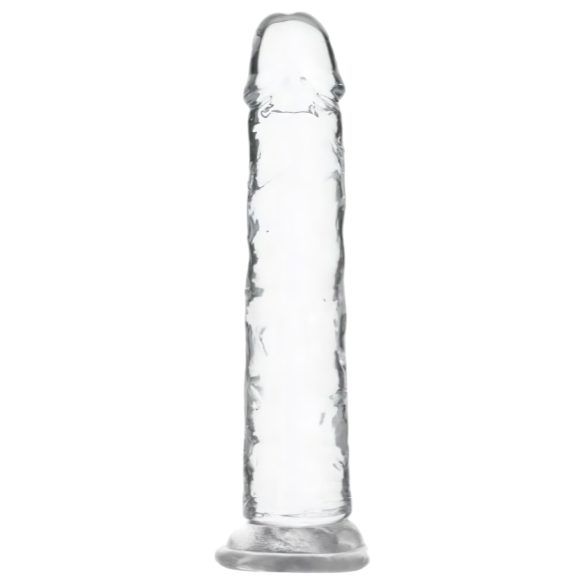 Addiction Crystal - Suget dildo (gennemsigtig) - 18cm