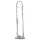 Addiction Crystal - dildo med sugekop (gennemsigtig) - 20 cm