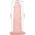 Addiction Cocktails - sugekop dildo (fersken)