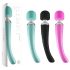 Love Magic Elegance Wand - genopladelig massagevibrator (sort)