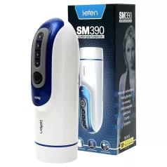 Leten SM390 - masturbator med lyd og varme - hvid