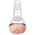 LETEN SM340 - Genopladelig, vibrerende, sugende, stønnende masturbator