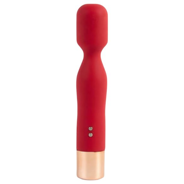 Enlig Fortryllende Vibe Wand - genopladelig massagestav (rød)