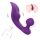 Sex HD Chomper - vandtæt klitoris- og analvibrator (lilla)