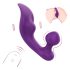 Sex HD Chomper - vandtæt klitoris- og analvibrator (lilla)